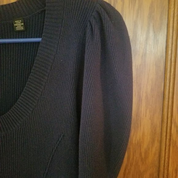 Ted Baker Scoop Neck Bodycon Dress Navy Blue Size TB Size 3 US  8 - Picture 5 of 10